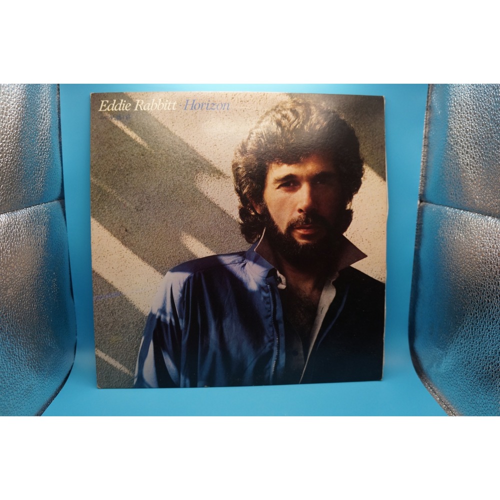 Eddie Rabbitt Horizon Vinyl LP Record 6E-274 I Love a Rainy Night 1980 Elektra